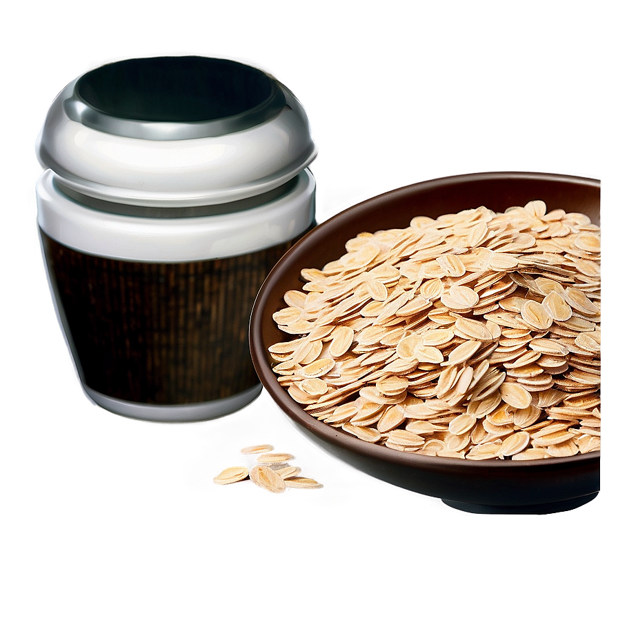 Organic Oat Cereal Png Mmr86 PNG Image