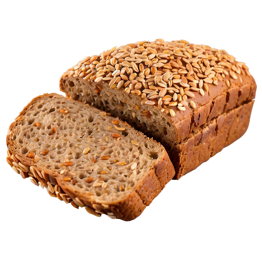 Organic Sprouted Grains Bread Png 06252024 PNG Image