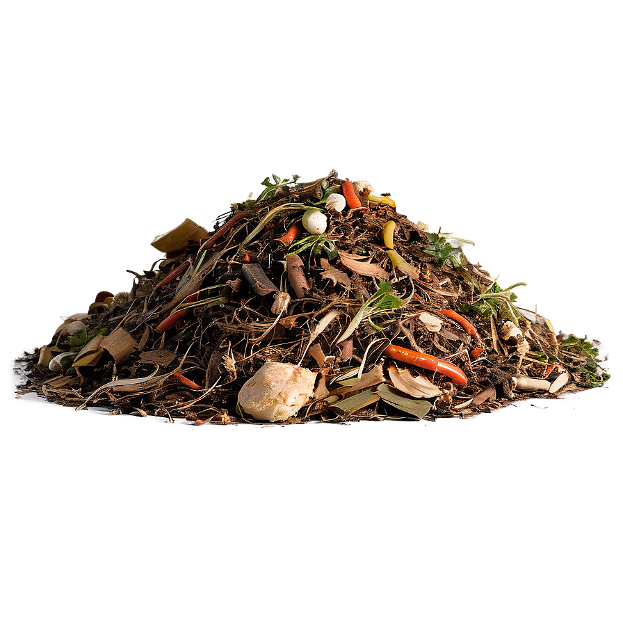 Organic Waste Heap Png Pcs PNG Image