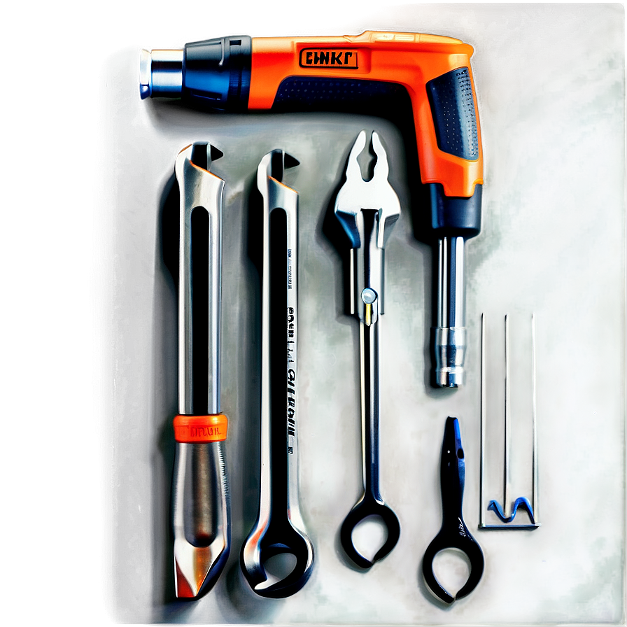 Organized Diy Tools Wall Png Bjc20 PNG Image