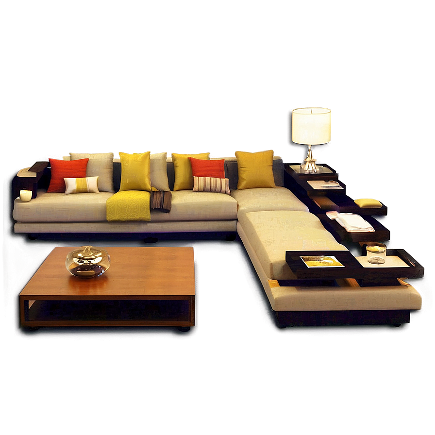 Organized Living Room Design Png 06212024 PNG Image