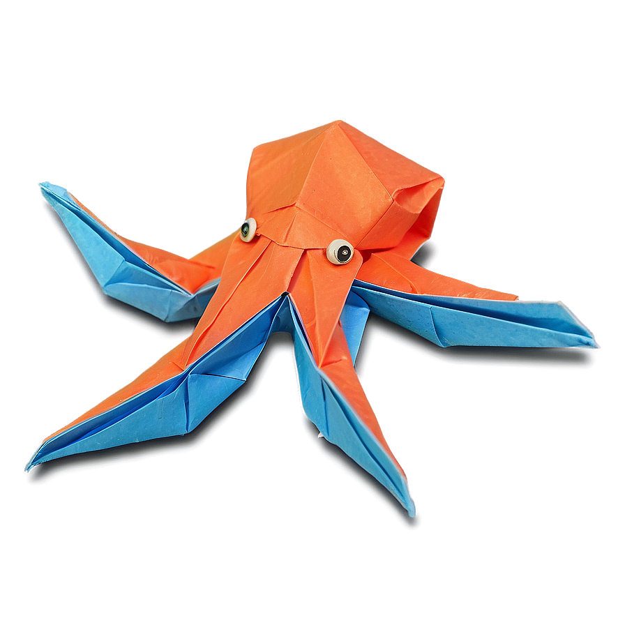 Origami Octopus Png Olg PNG Image