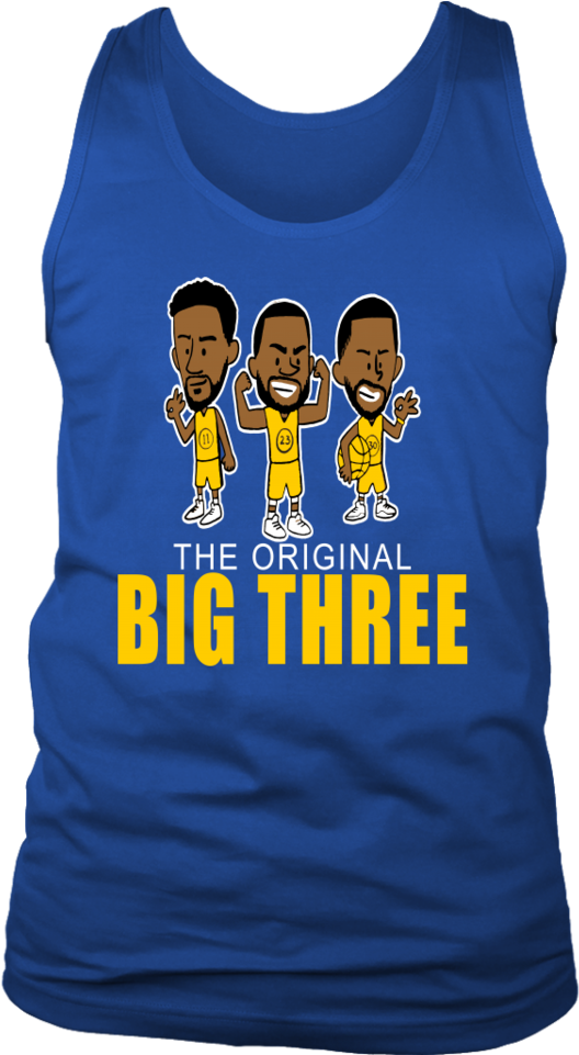 Original Big Three Basketball Tank Top PNG Image