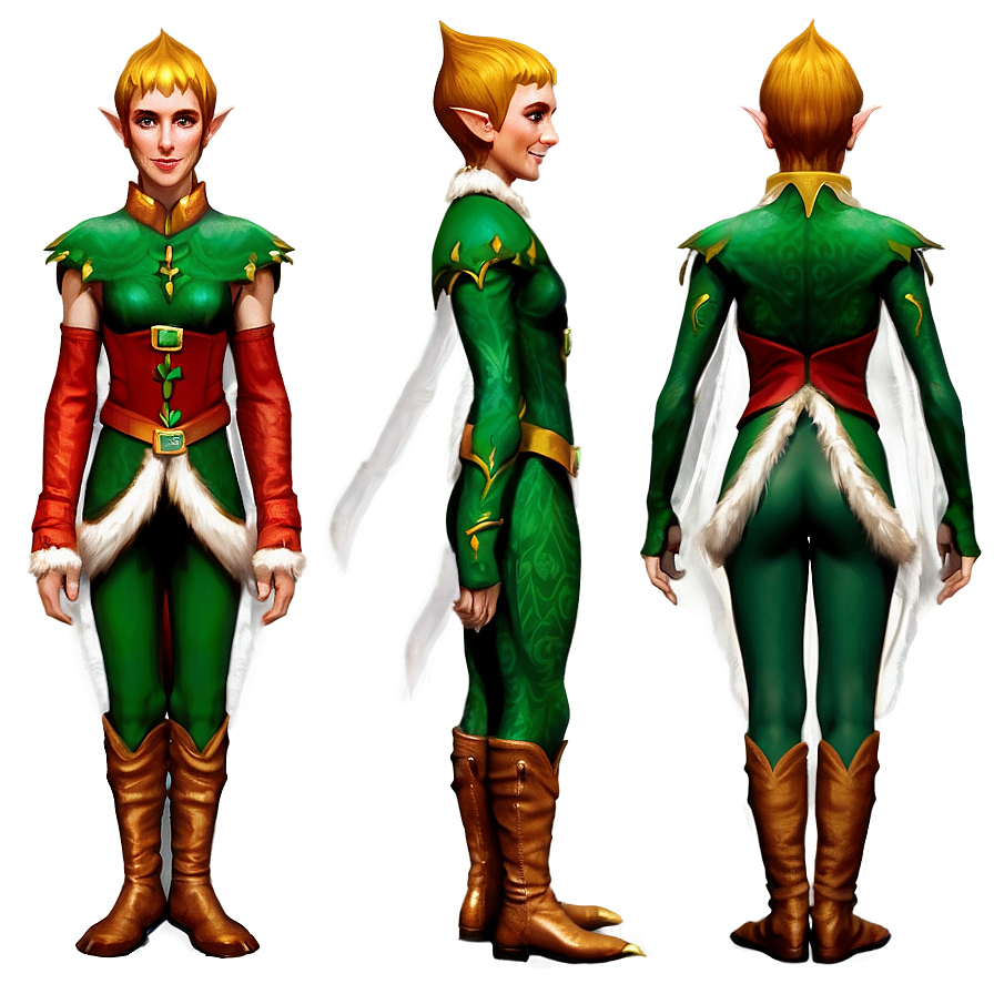 Original Elf Body Design Png 25 PNG Image