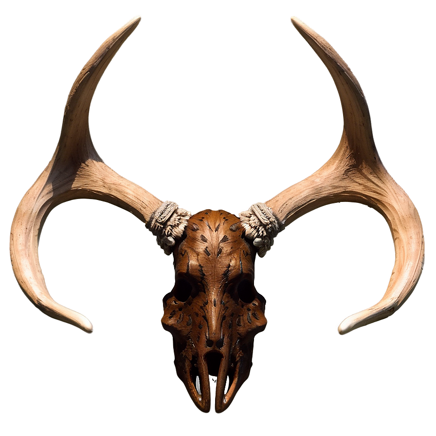 Ornamental Antler Art Png 06212024 PNG Image