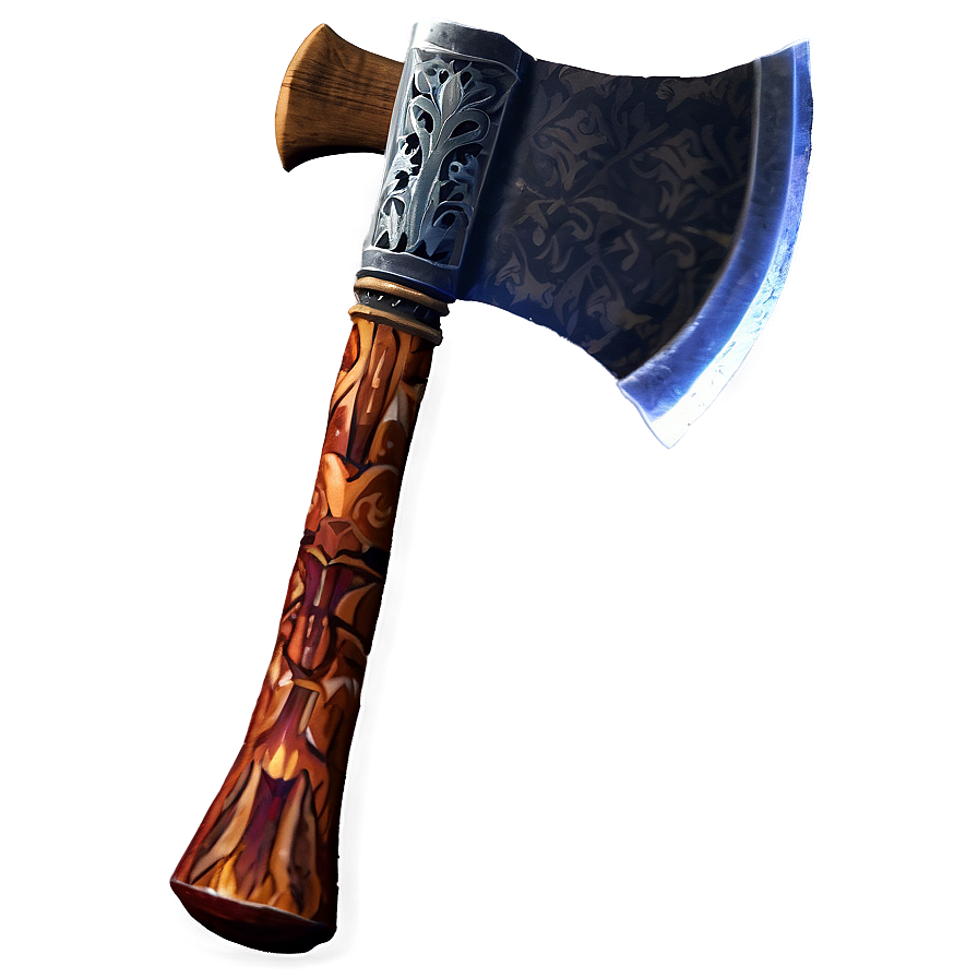 Ornamental Axe Setup Png 13 PNG Image