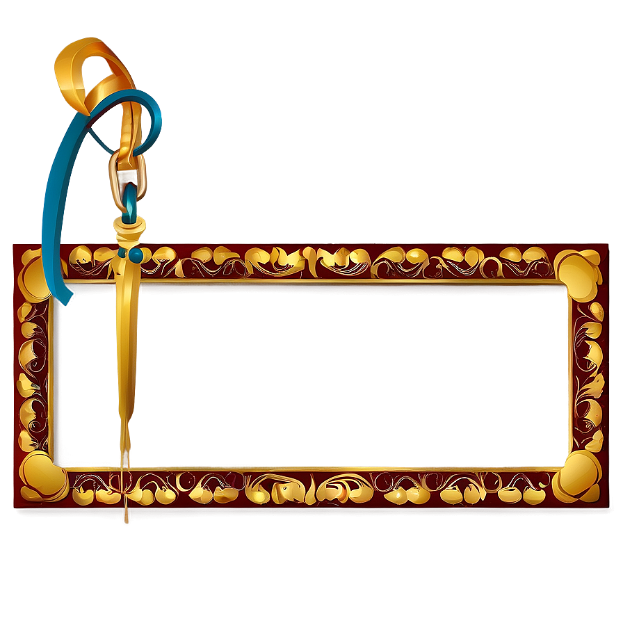 Ornamental Decorative Frame Png 06292024 PNG Image