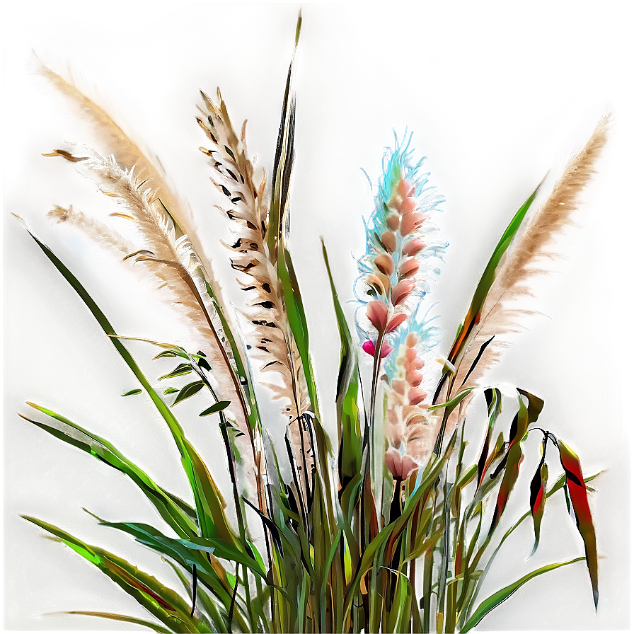 Ornamental Grass D PNG Image