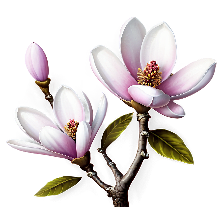 Ornamental Magnolia Flower Png 06252024 PNG Image