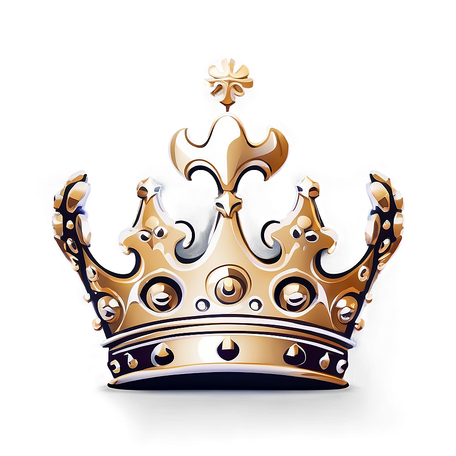 Ornate Crown Vector Logo Png 6 PNG Image