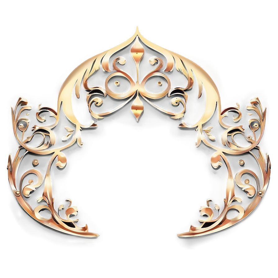 Ornate Filigree Decoration Png 11 PNG Image