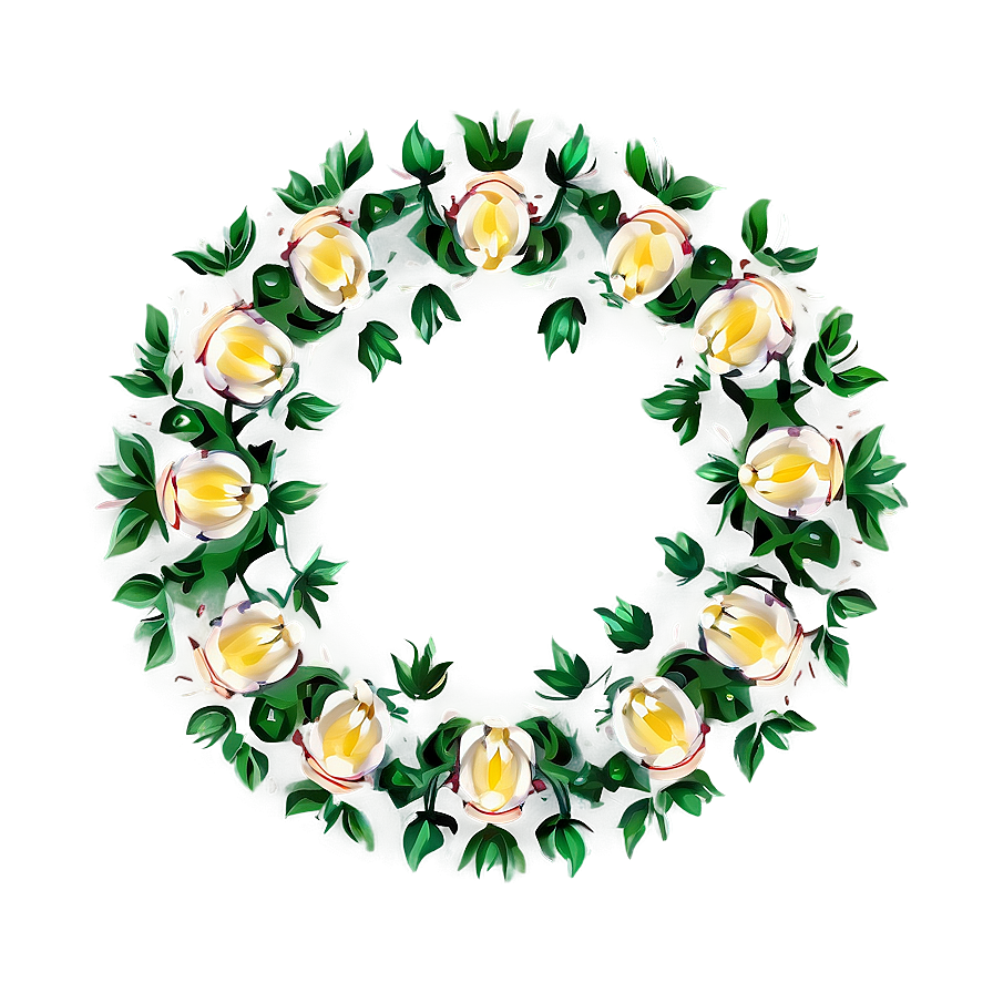 Ornate Flower Circle Png 4 PNG Image