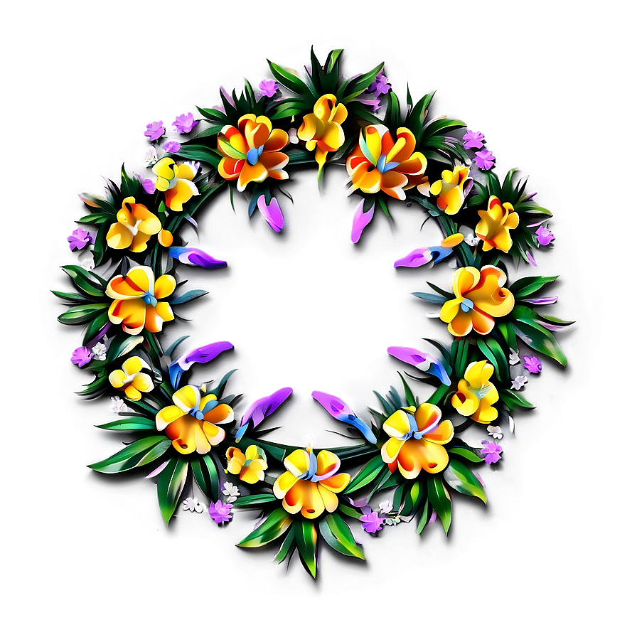 Ornate Flower Circle Png Xqg PNG Image