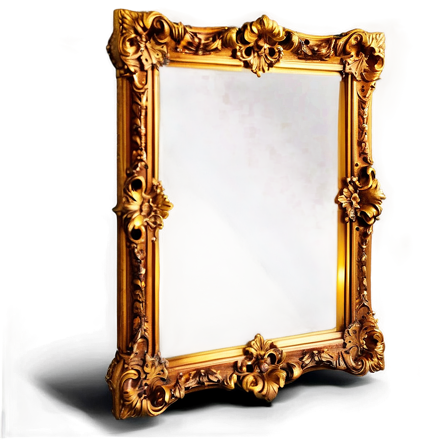 Ornate Mirror Frame Png 06212024 PNG Image