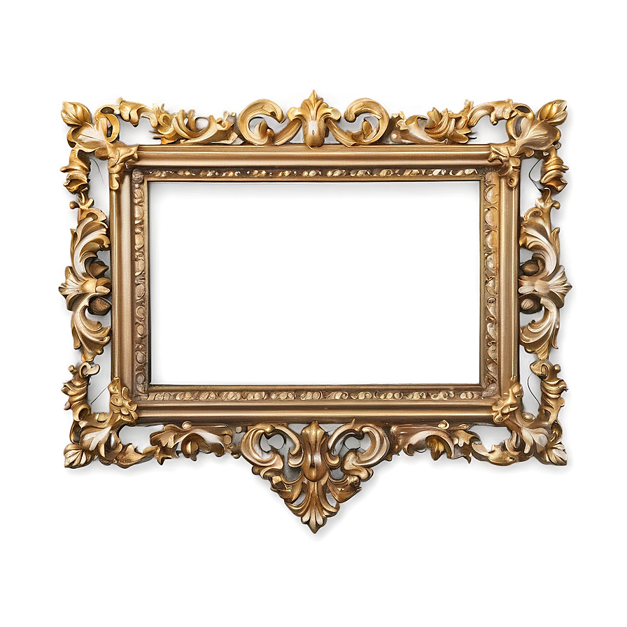 Ornate Photo Frame Png Bex PNG Image