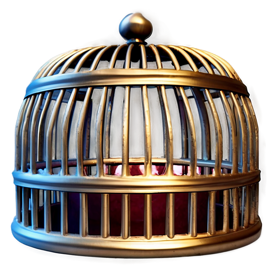 Ornate Victorian Cage Png Dpt72 PNG Image