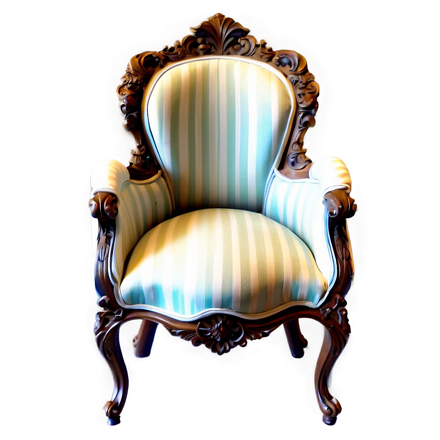 Ornate Victorian Silla Png Odu PNG Image