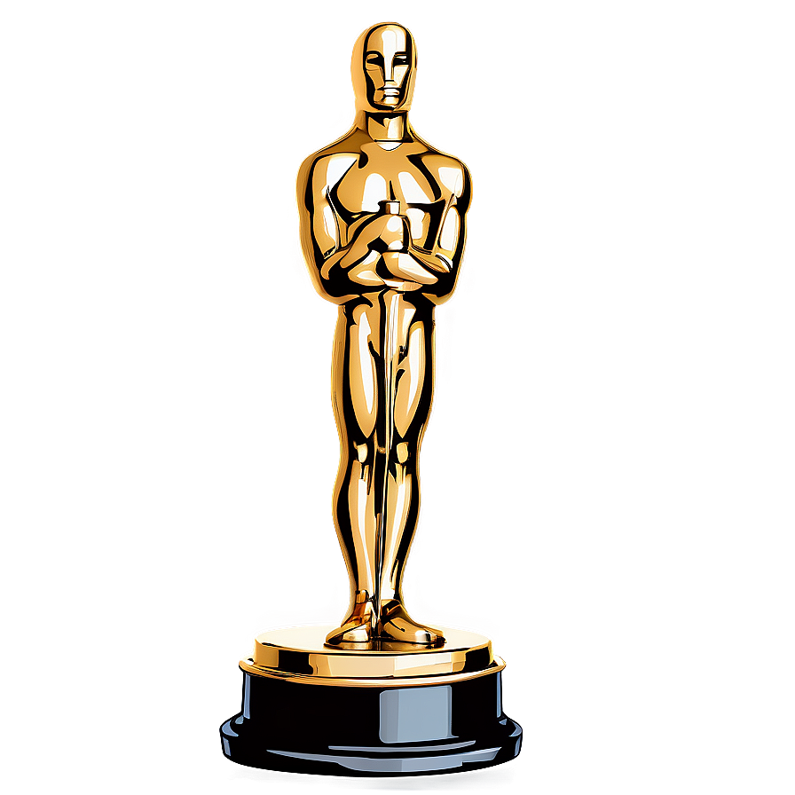 Oscar Award Vector Png Mgd PNG Image