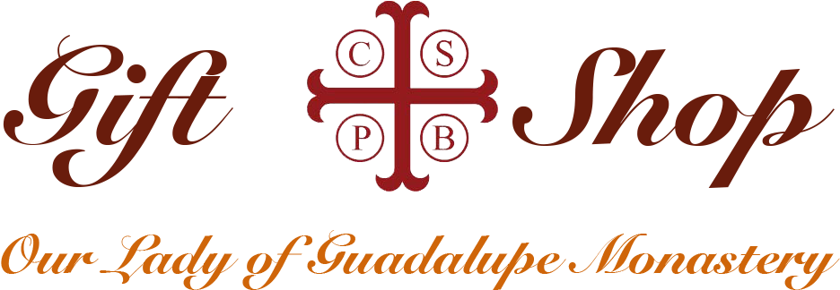 Our Ladyof Guadalupe Monastery Gift Shop Signage PNG Image