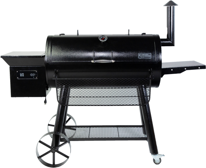 Outdoor Barbecue Smoker Grill PNG Image