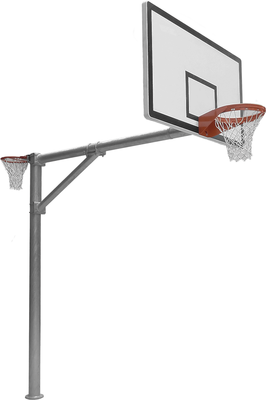 Outdoor Basketball Hoop Isolated PNG Image