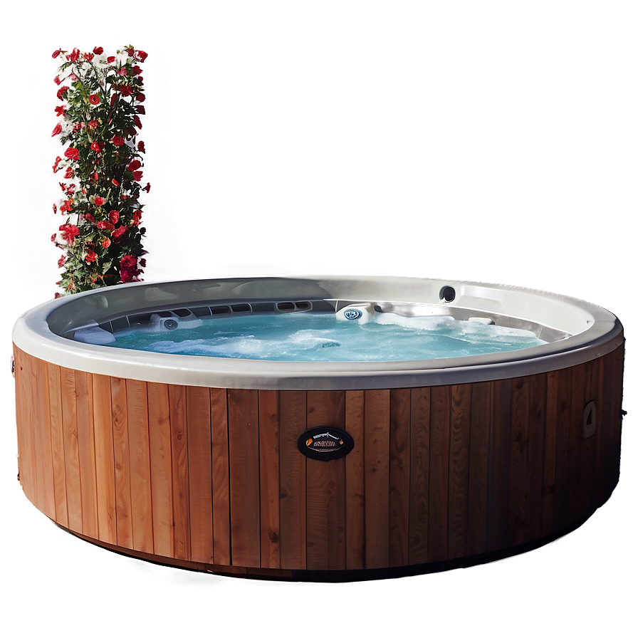 Outdoor Hot Tub Scenery Png Qwk PNG Image