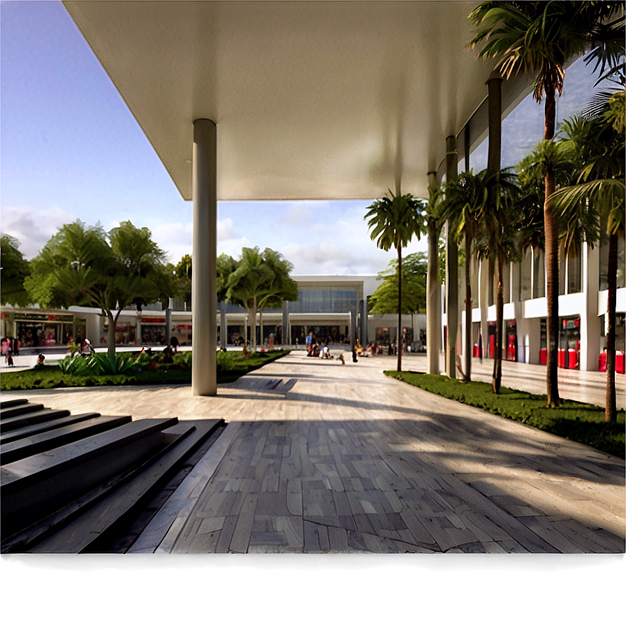 Outdoor Mall Landscape Png 37 PNG Image