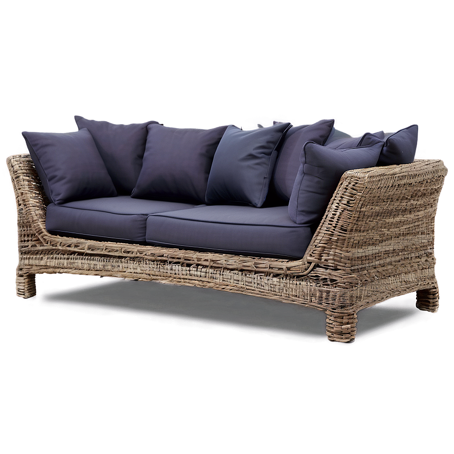 Outdoor Patio Sofa Png 05252024 PNG Image