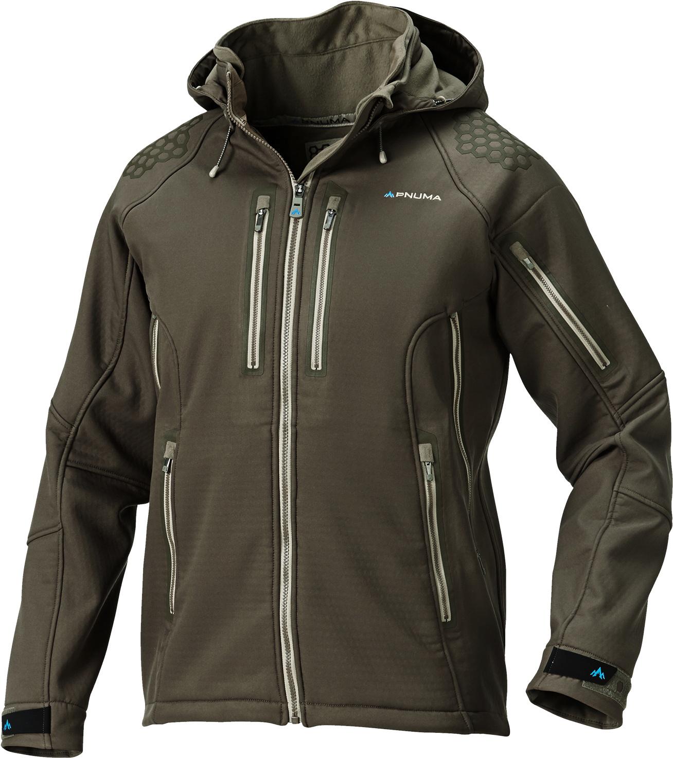 Outdoor Performance Hooded Jacket PNG Image