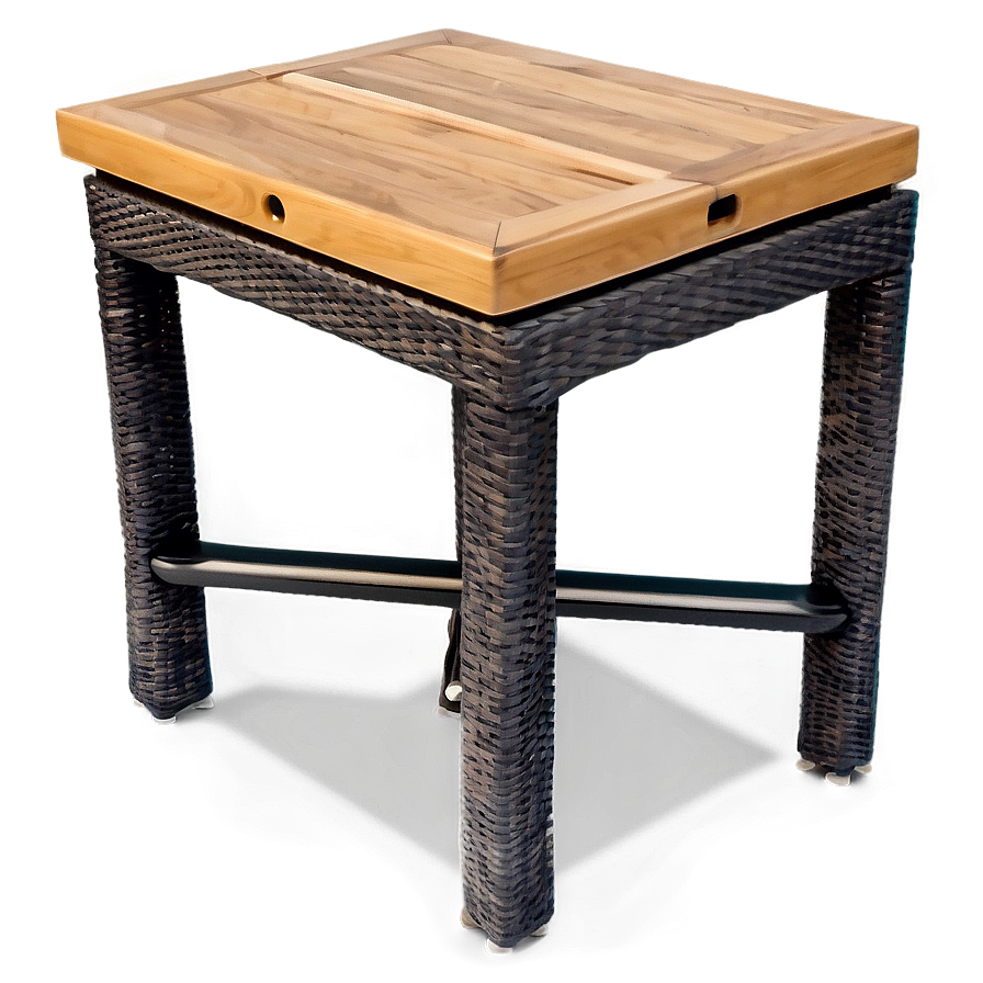 Outdoor Rattan Bar Table Png Gqw2 PNG Image