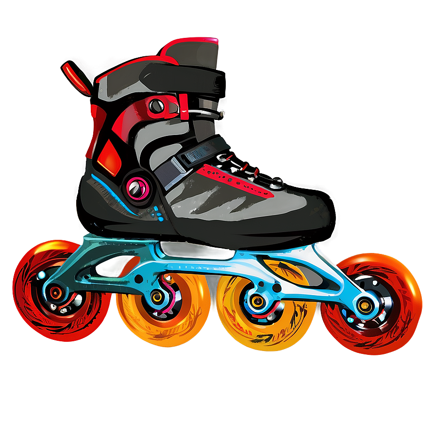 Outdoor Rollerblades Png Fvw PNG Image