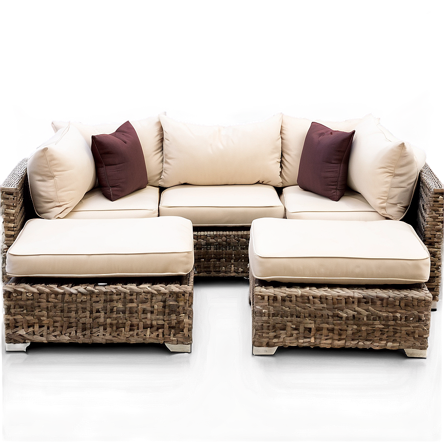 Outdoor Sectional Sofas Png Lhl PNG Image