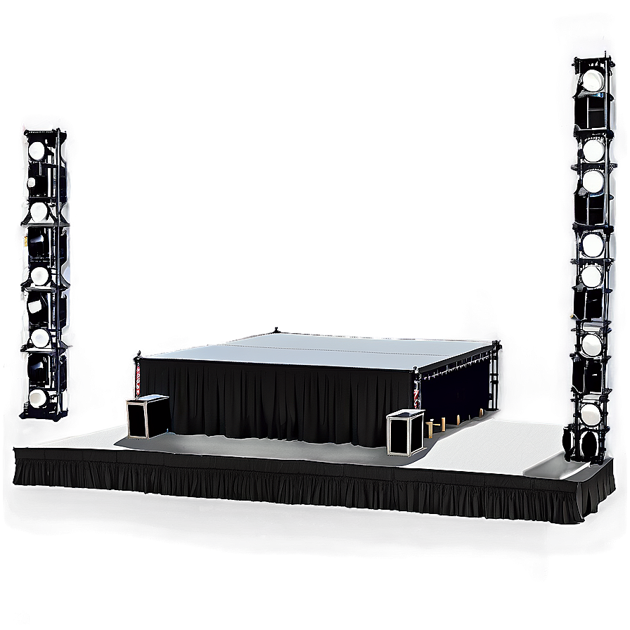 Outdoor Stage Setup Png 85 PNG Image