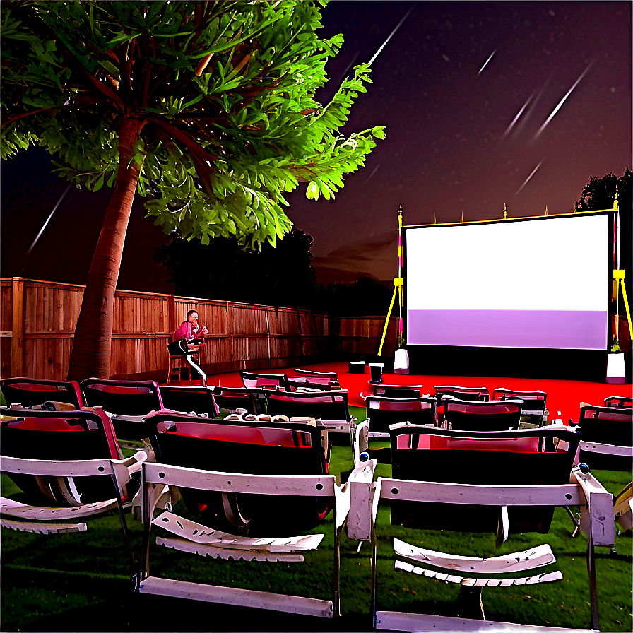 Outdoor Summer Cinema Png Uyd51 PNG Image