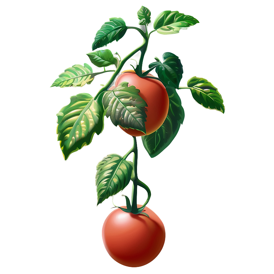 Outdoor Tomato Plant Png 06212024 PNG Image