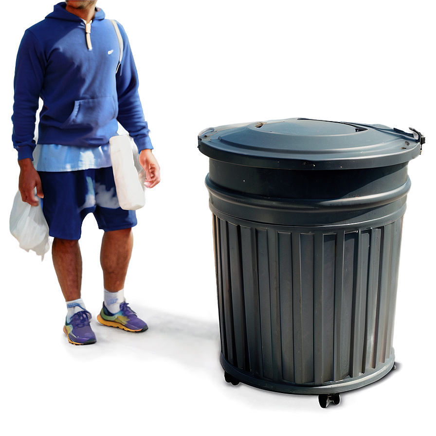 Outdoor Trash Can Png Muc29 PNG Image