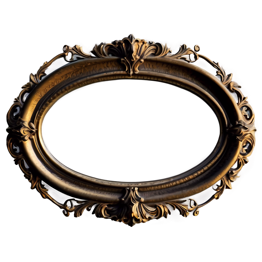 Oval Picture Frame Png 05252024 PNG Image