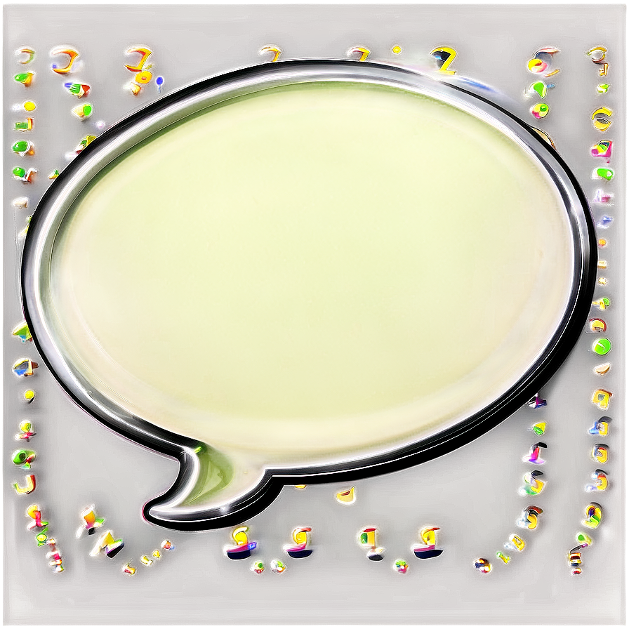 Oval Speech Bubble Png 05252024 PNG Image