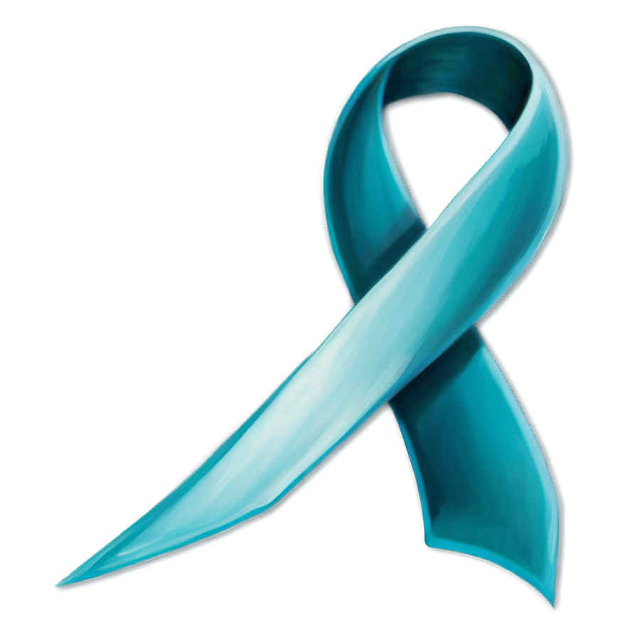 Ovarian Cancer Ribbon Png 06112024 PNG Image