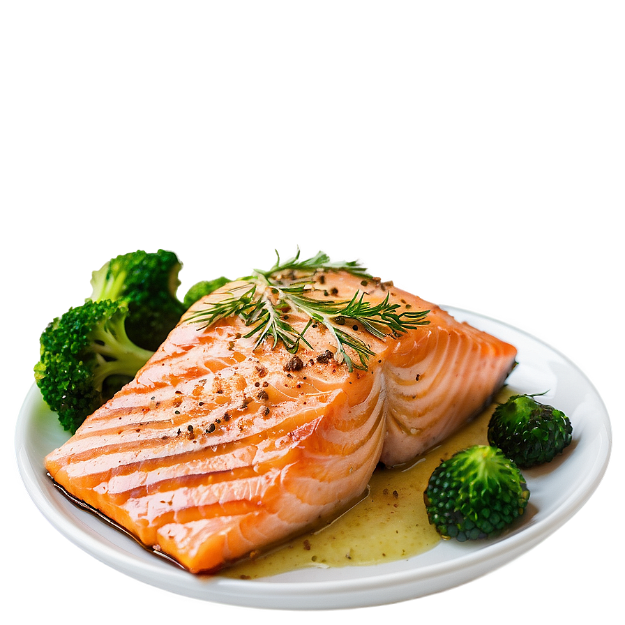 Oven Roasted Salmon Png 95 PNG Image