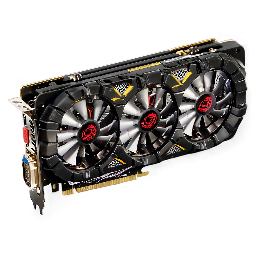 Overclocked Graphics Card Png Raw40 PNG Image