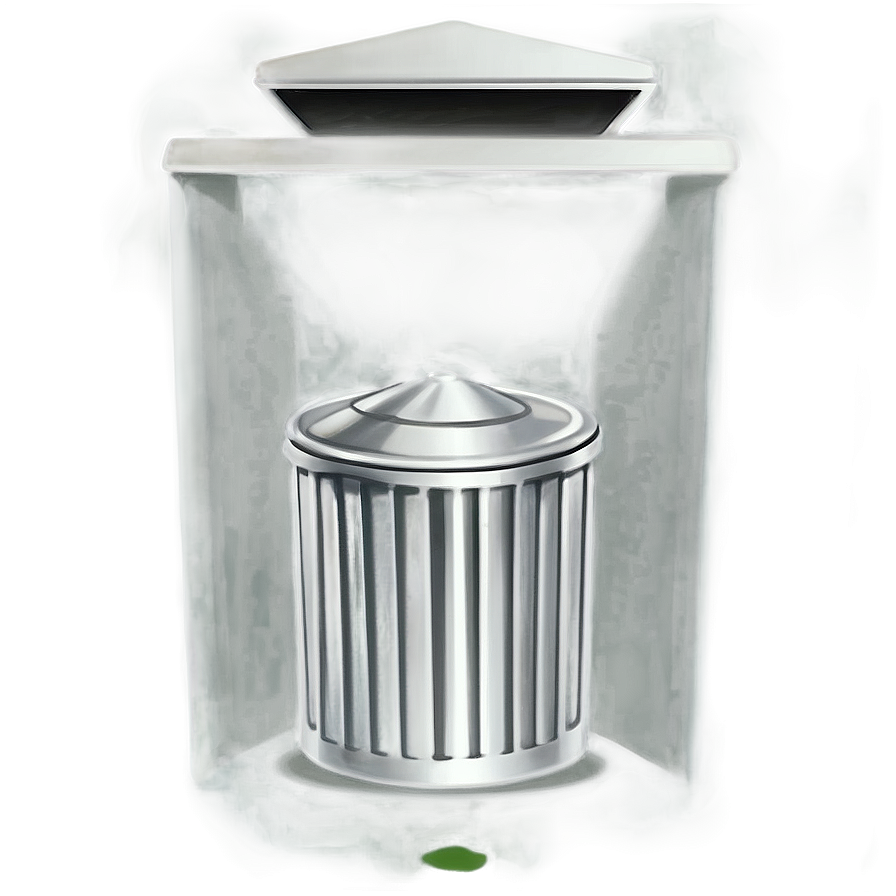 Overflowing Public Bin Png 27 PNG Image