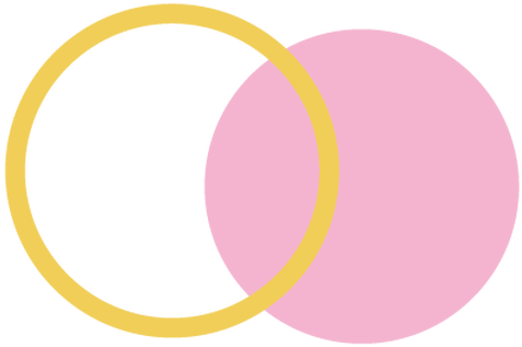 Overlapping Circles Graphic PNG Image