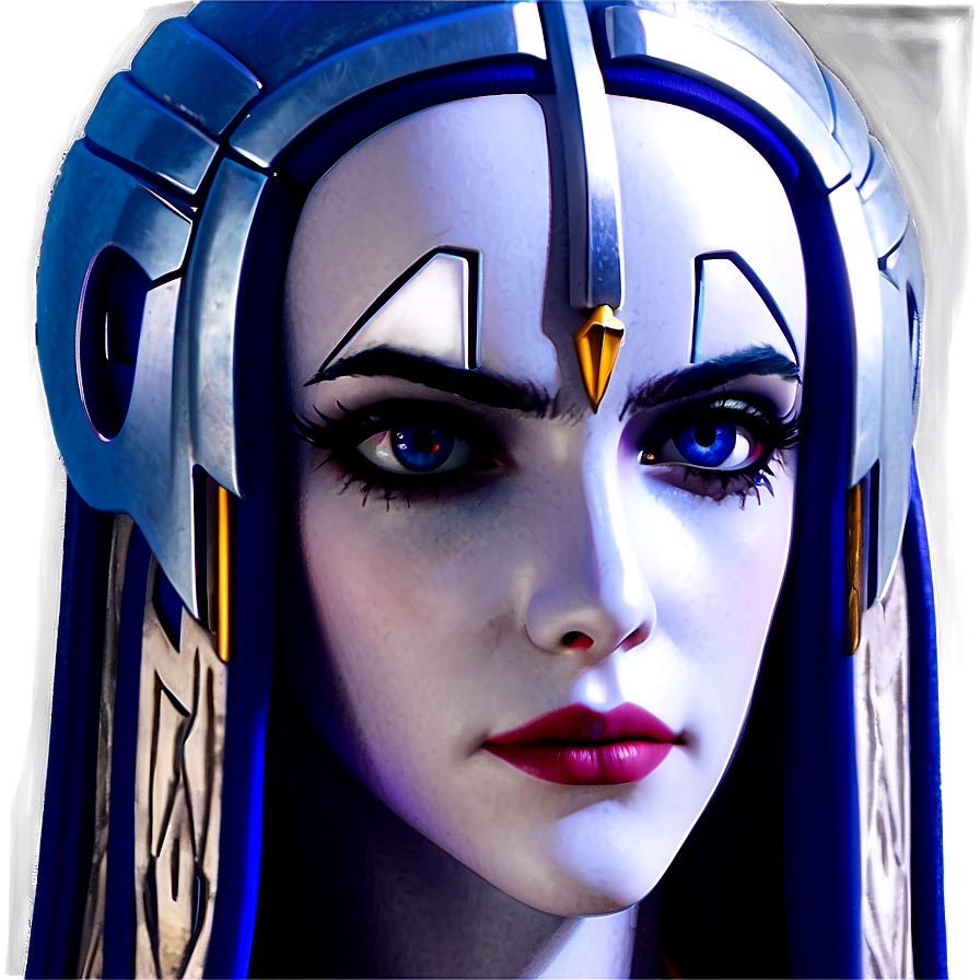 Overlord Albedo Portrait Png Vob84 PNG Image