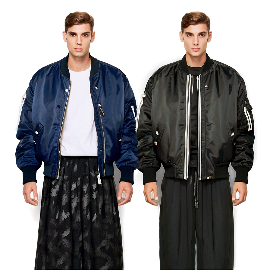 Oversized Fashion Bomber Png 93 PNG Image