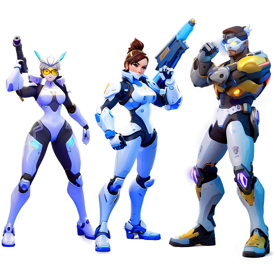 Overwatch 2 Battle Scene Png 06122024 PNG Image