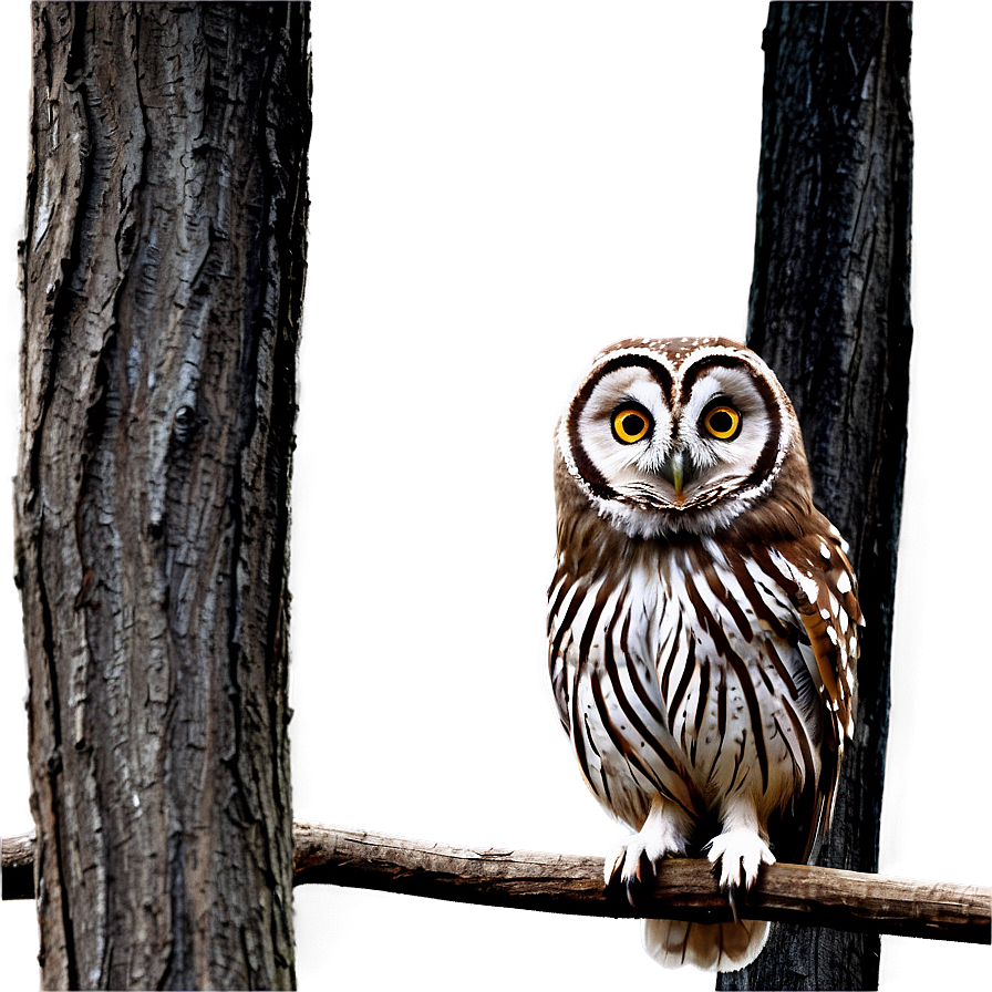 Owl In Forest Png 05062024 PNG Image