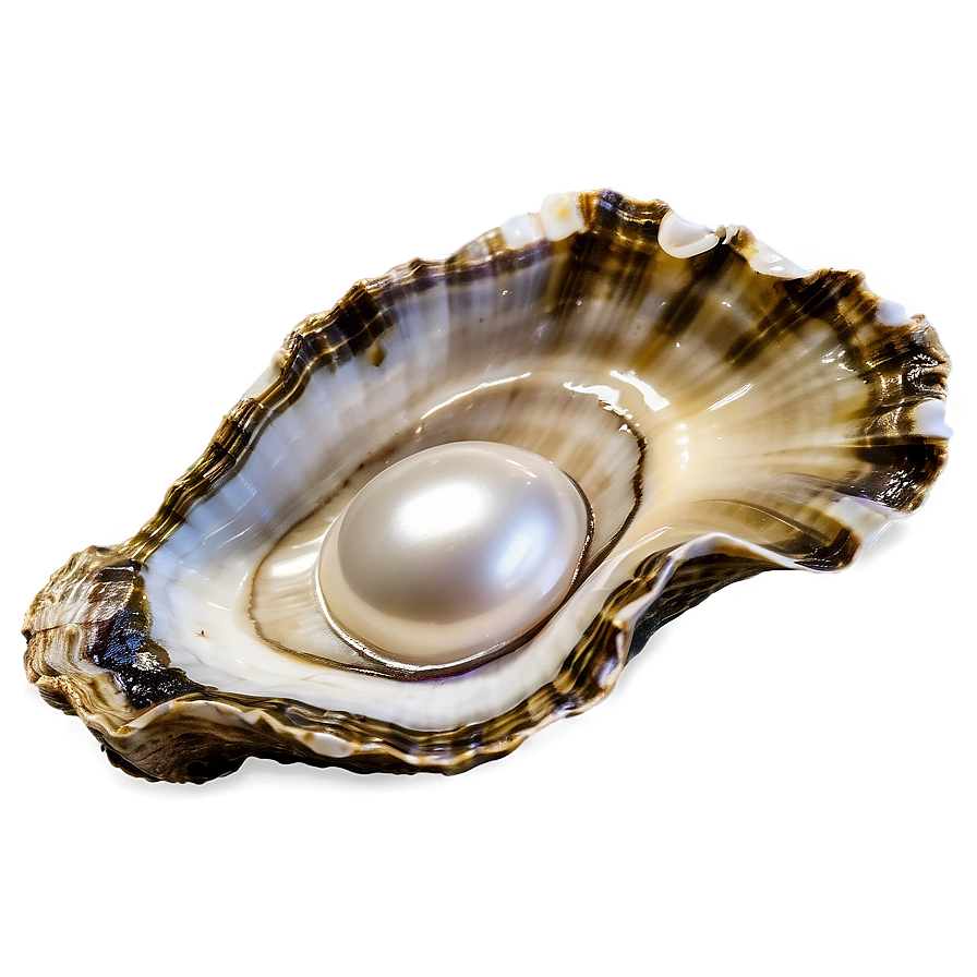 Oyster Shell With Pearl Png 05212024 PNG Image