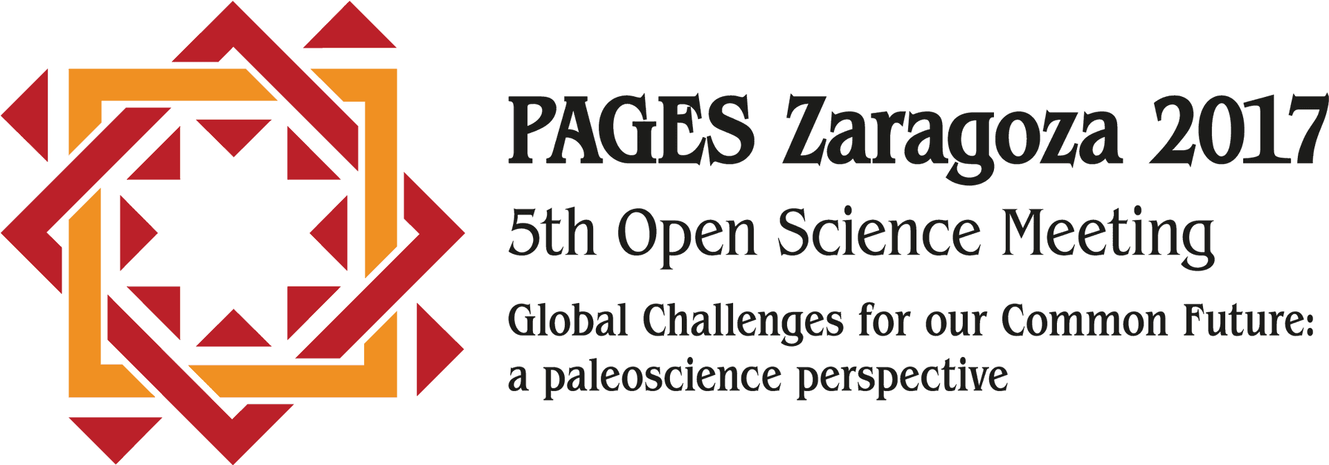 P A G E S Zaragoza2017 Open Science Meeting Logo PNG Image