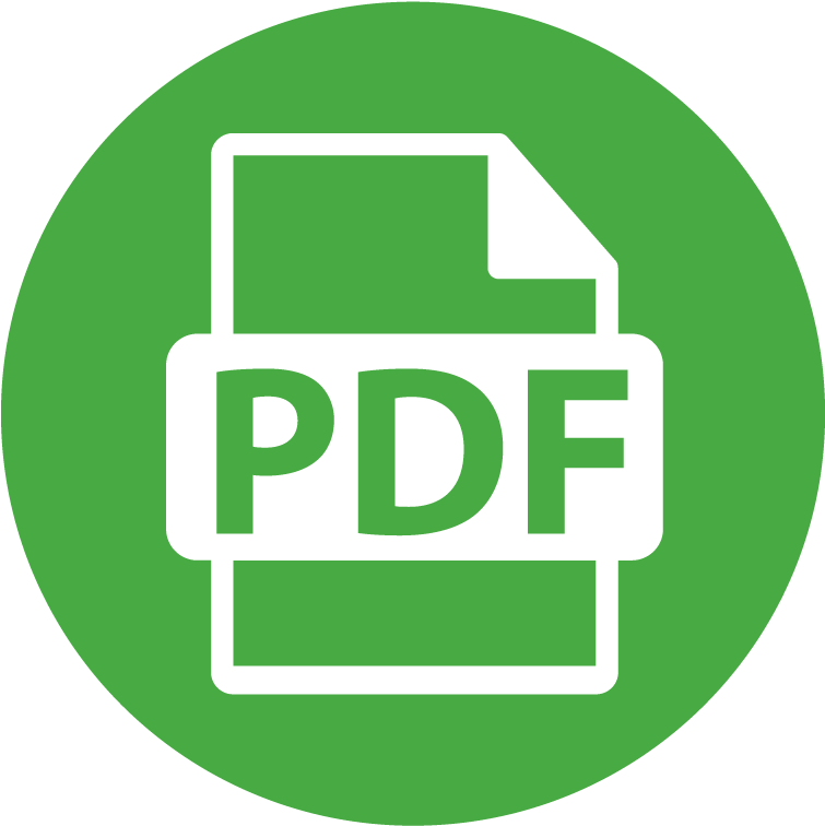 P D F Icon Green Background PNG Image